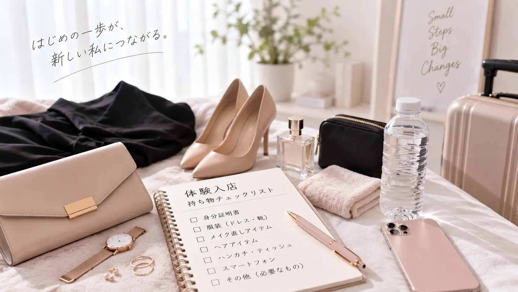 体入(体験入店)とは?当日の流れ・持ち物・チェックポイントを解説